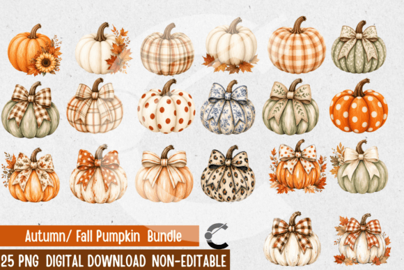 Download Coquette Autumn Fall Pumpkin Bundle - Autumn Collection