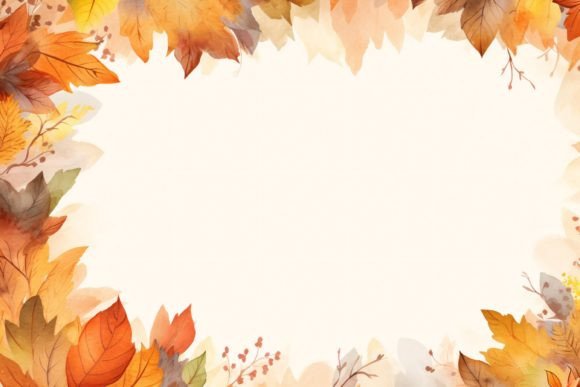Download Autumn Border Background - Autumn Collection